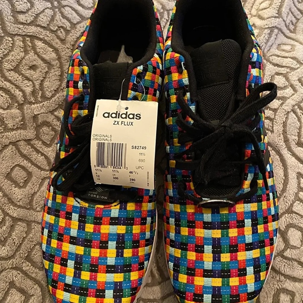 Adidas Zx Flux Multicolor 11.5 Men's Size